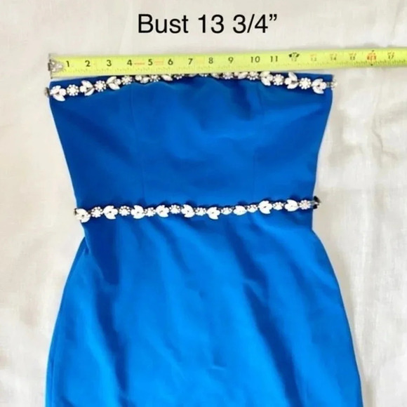 NBD Nancy Drew Mini Dress Crystal embellished - Picture 4 of 16